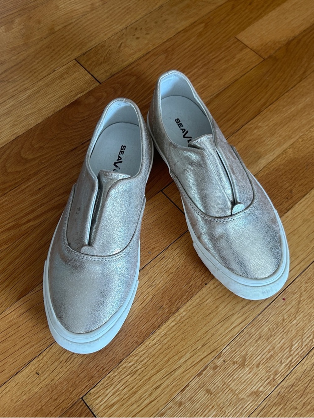 SeaVees Leather Slip-Ons